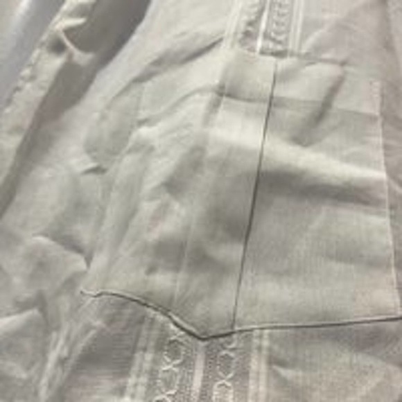 Oscar de La Renta Vintage Men's Shirt Short Sleeve Button Down  XL - Panama- - Picture 5 of 9